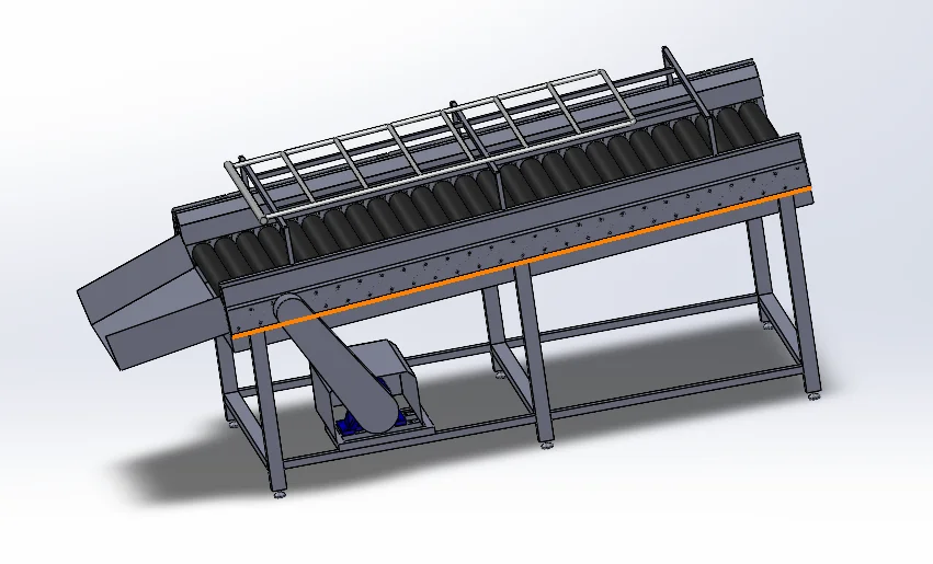 链传动滚筒输送线设计