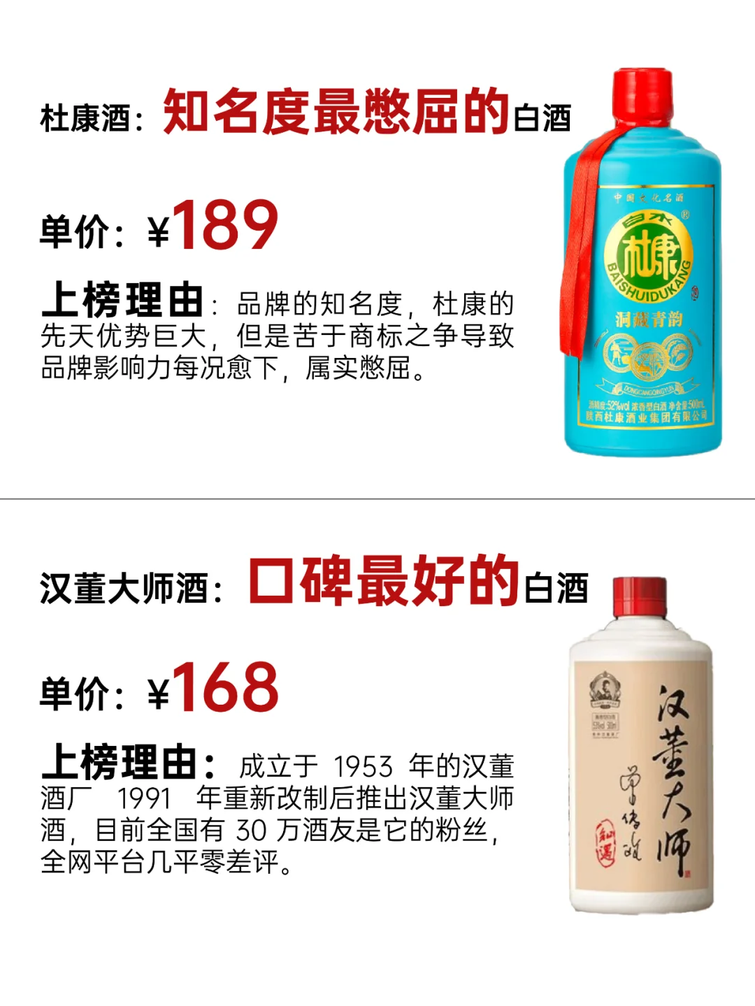 成功男人必备知识：中国十大白酒之最