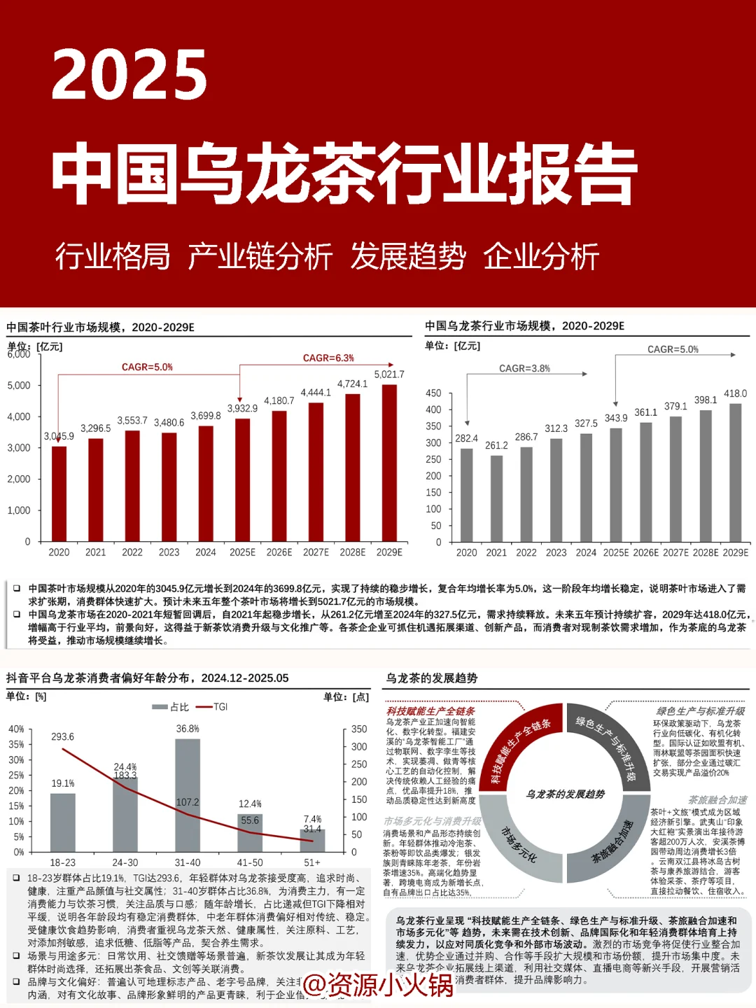 2025年中国乌龙茶行业报告