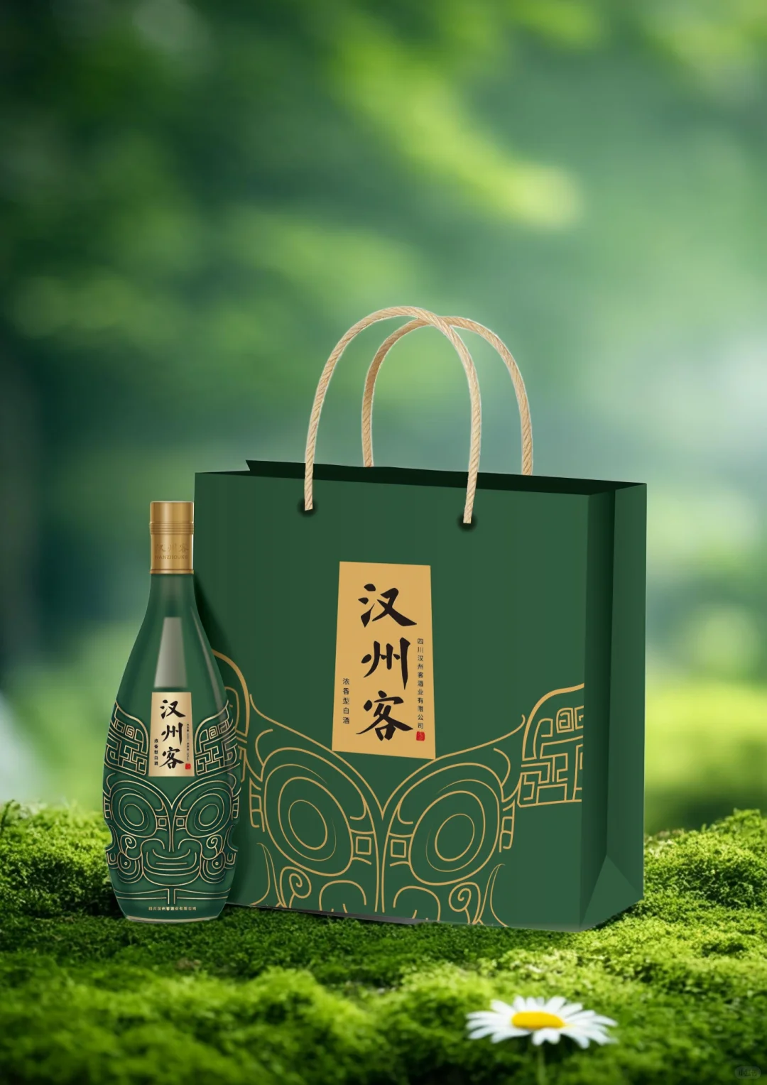 好酒山野间，藏在汉水边·汉州客套装设计