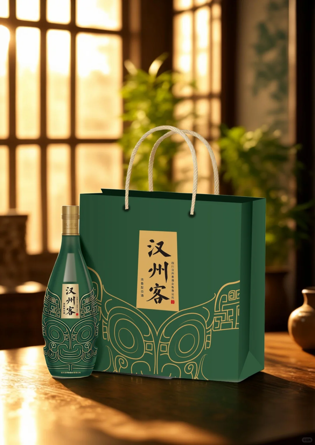 好酒山野间，藏在汉水边·汉州客套装设计