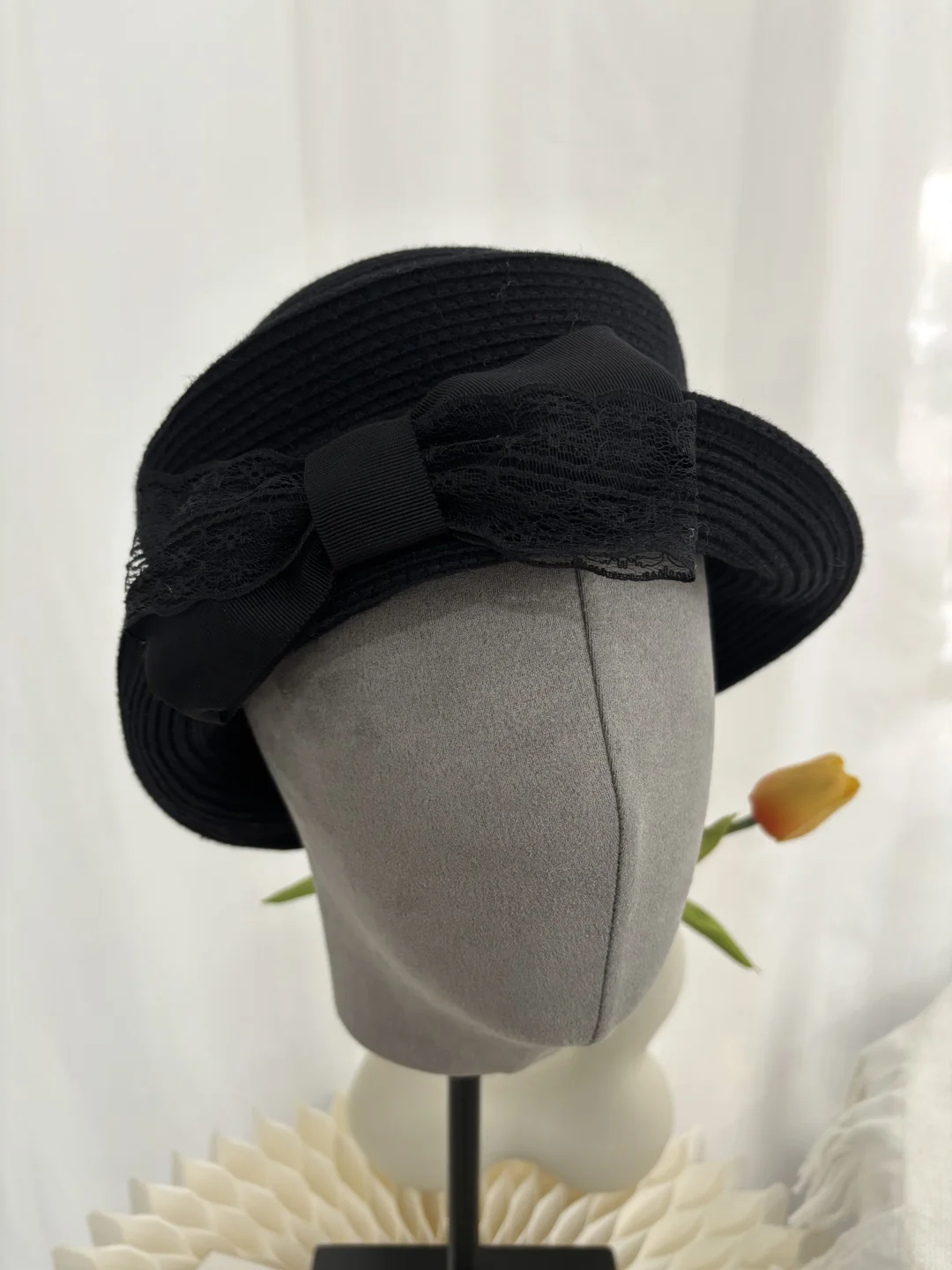 超喜欢的法式复古千金风礼帽?