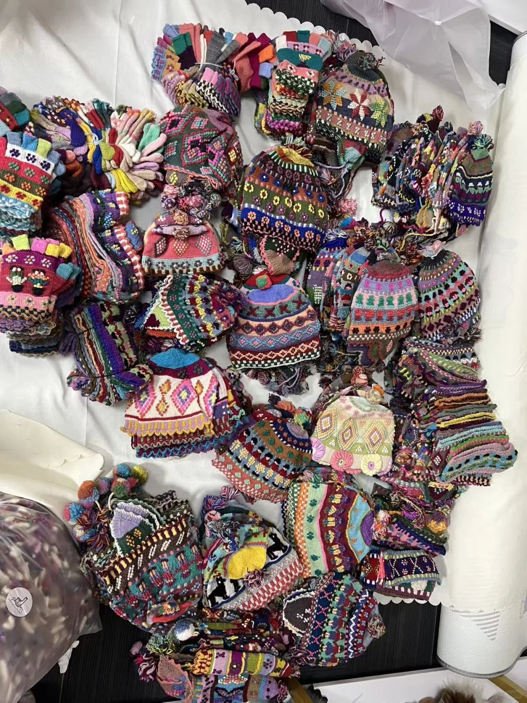 南美洲羊驼毛帽子批发源头货源