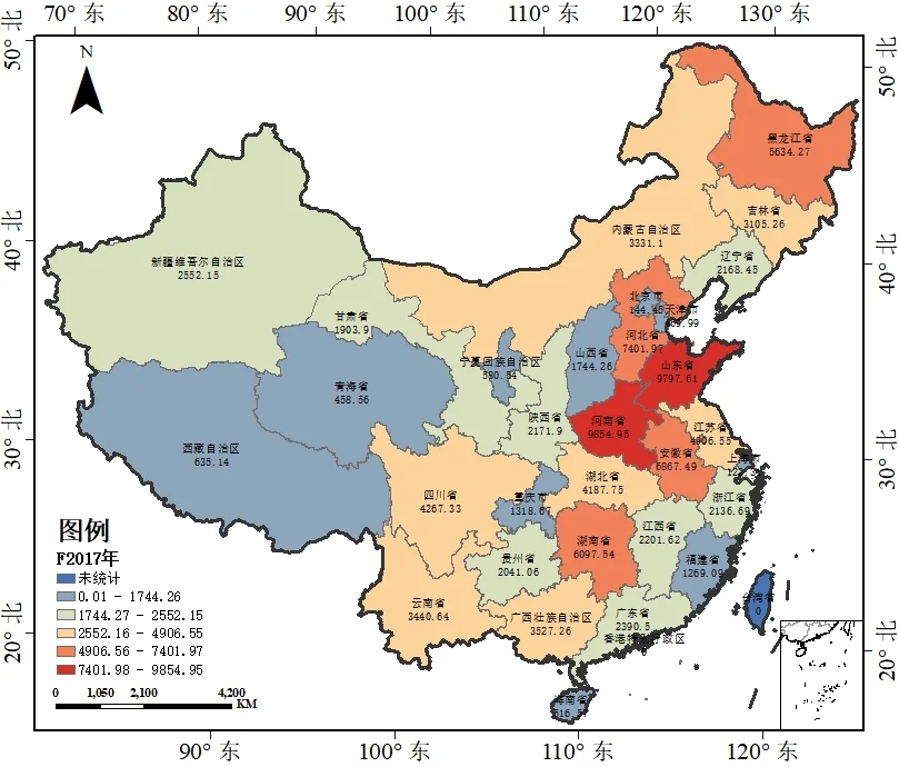 2008-2023年我国农业机械总动力数据分享
