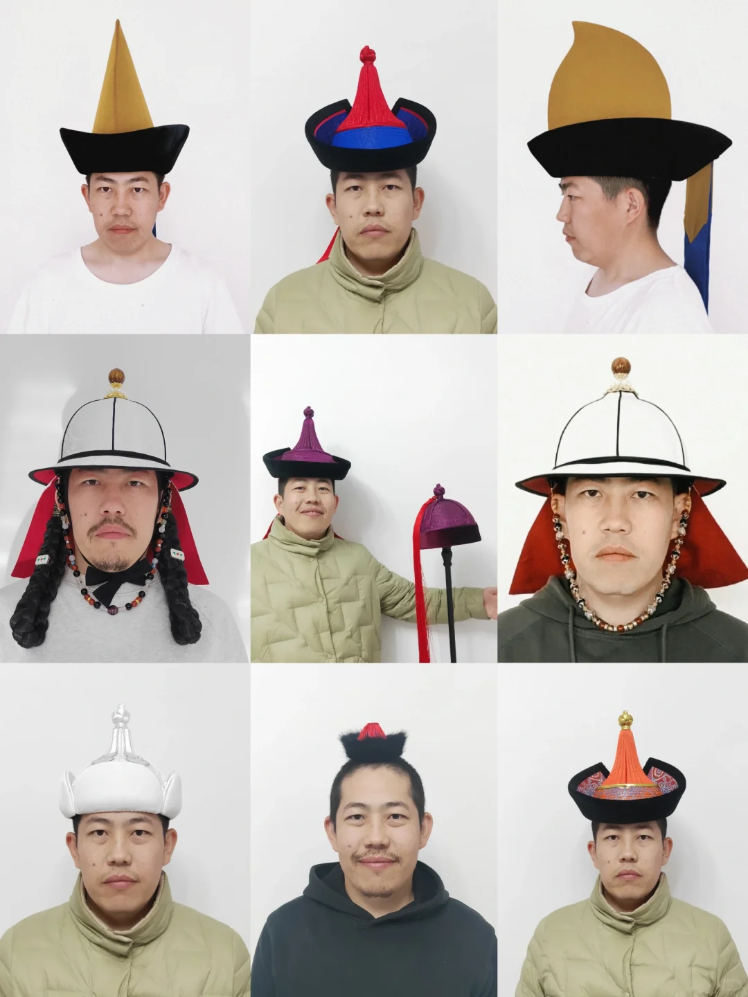 手工制帽——蒙古帽