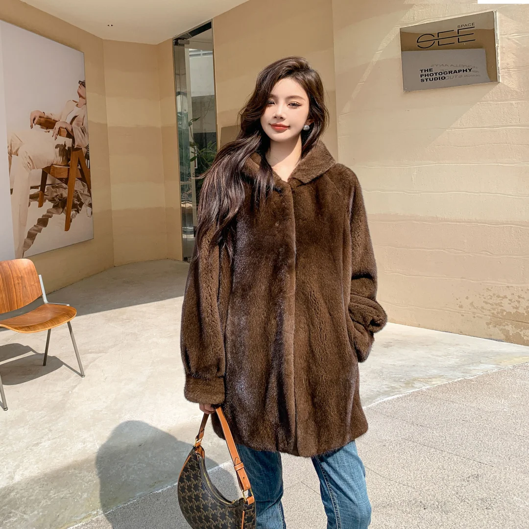 ?年轻款皮草，温柔又飒