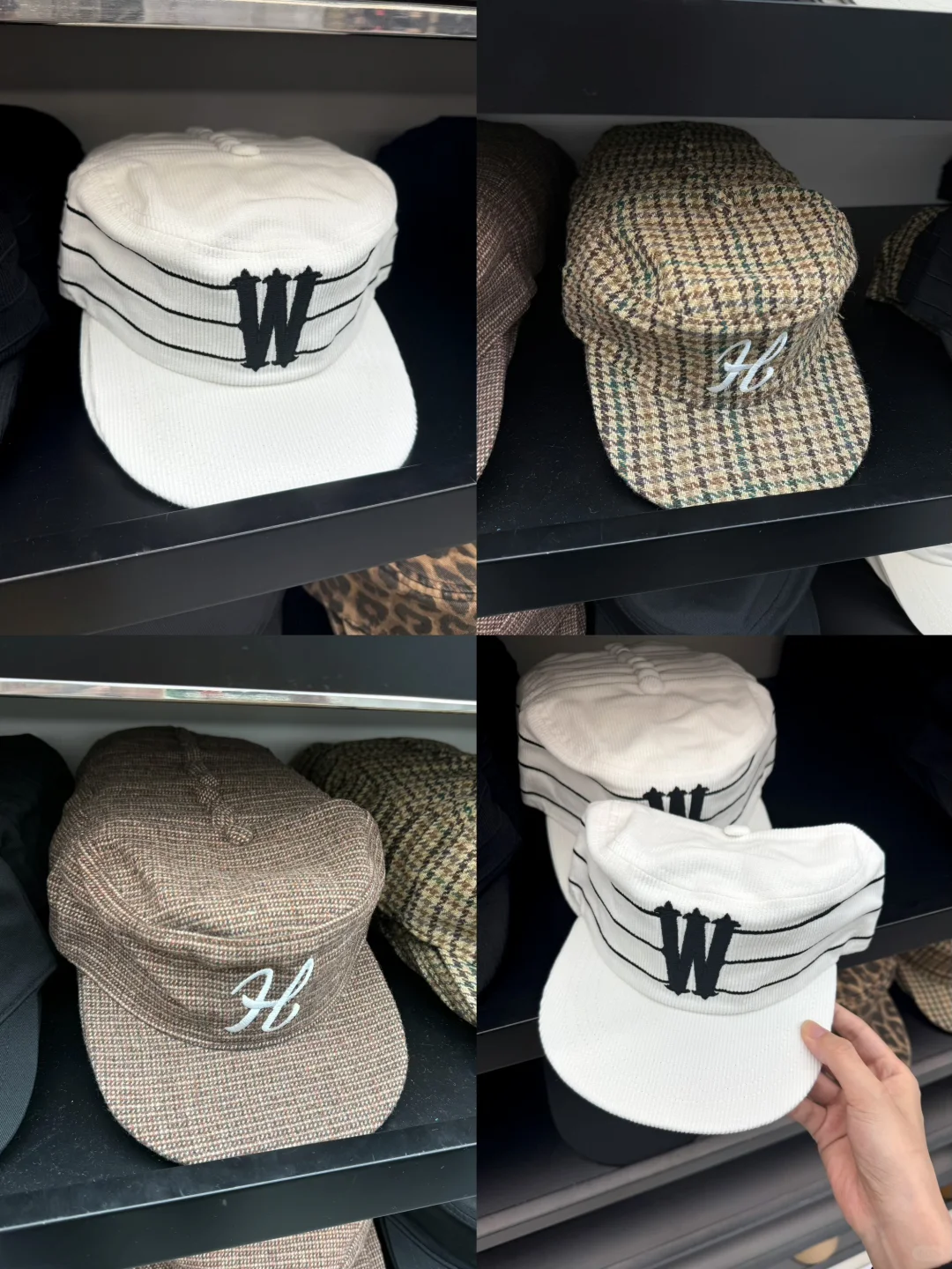 库房实拍‼️?ins博主同款帽子真的太好看啦～