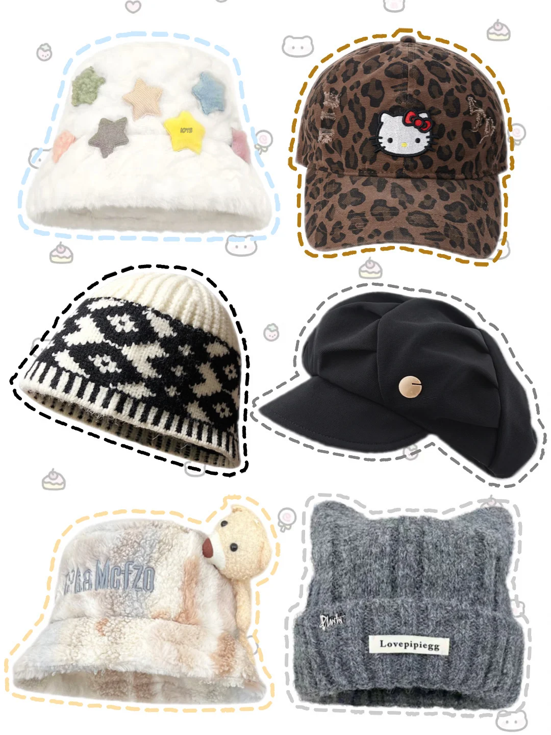 冬天帽子合集来啦?十几块质感好好～