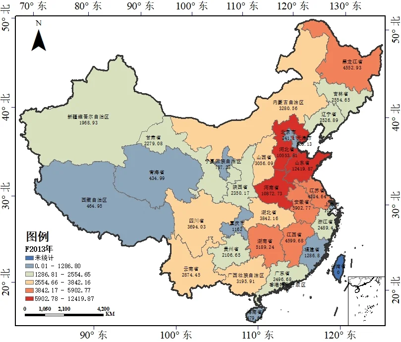 2008-2023年我国农业机械总动力数据分享
