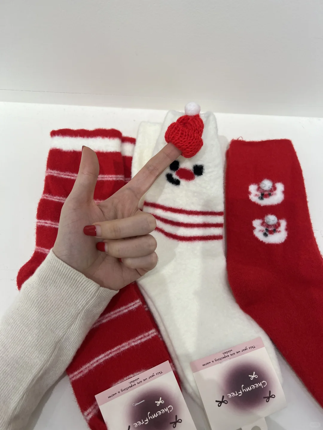 可可爱爱的圣诞袜｜提前过圣诞?