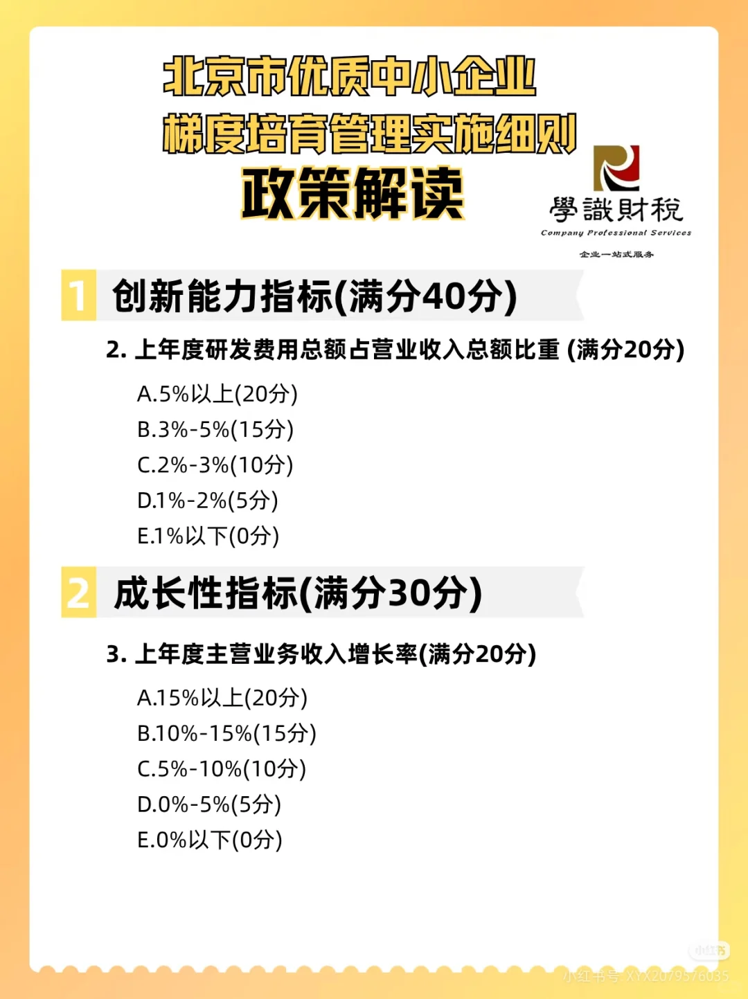 北京市优质中小企业 梯度培育管理实施细则