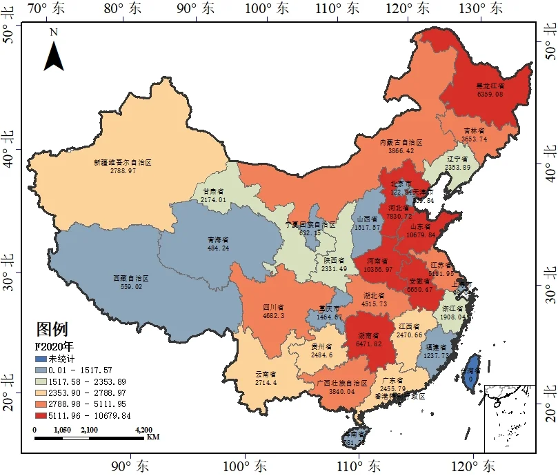 2008-2023年我国农业机械总动力数据分享