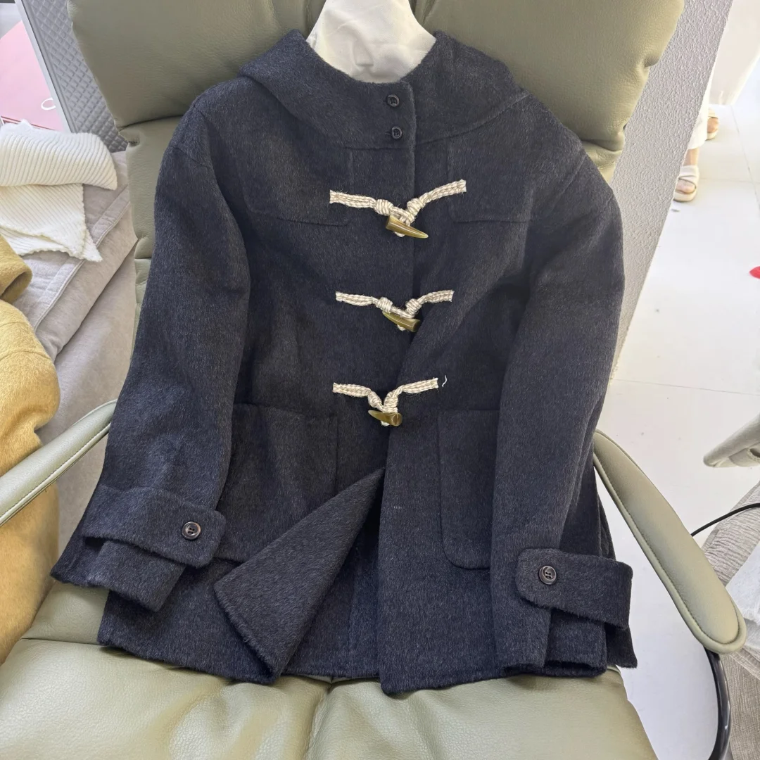 ?秋冬必备！韩版连帽大衣种草