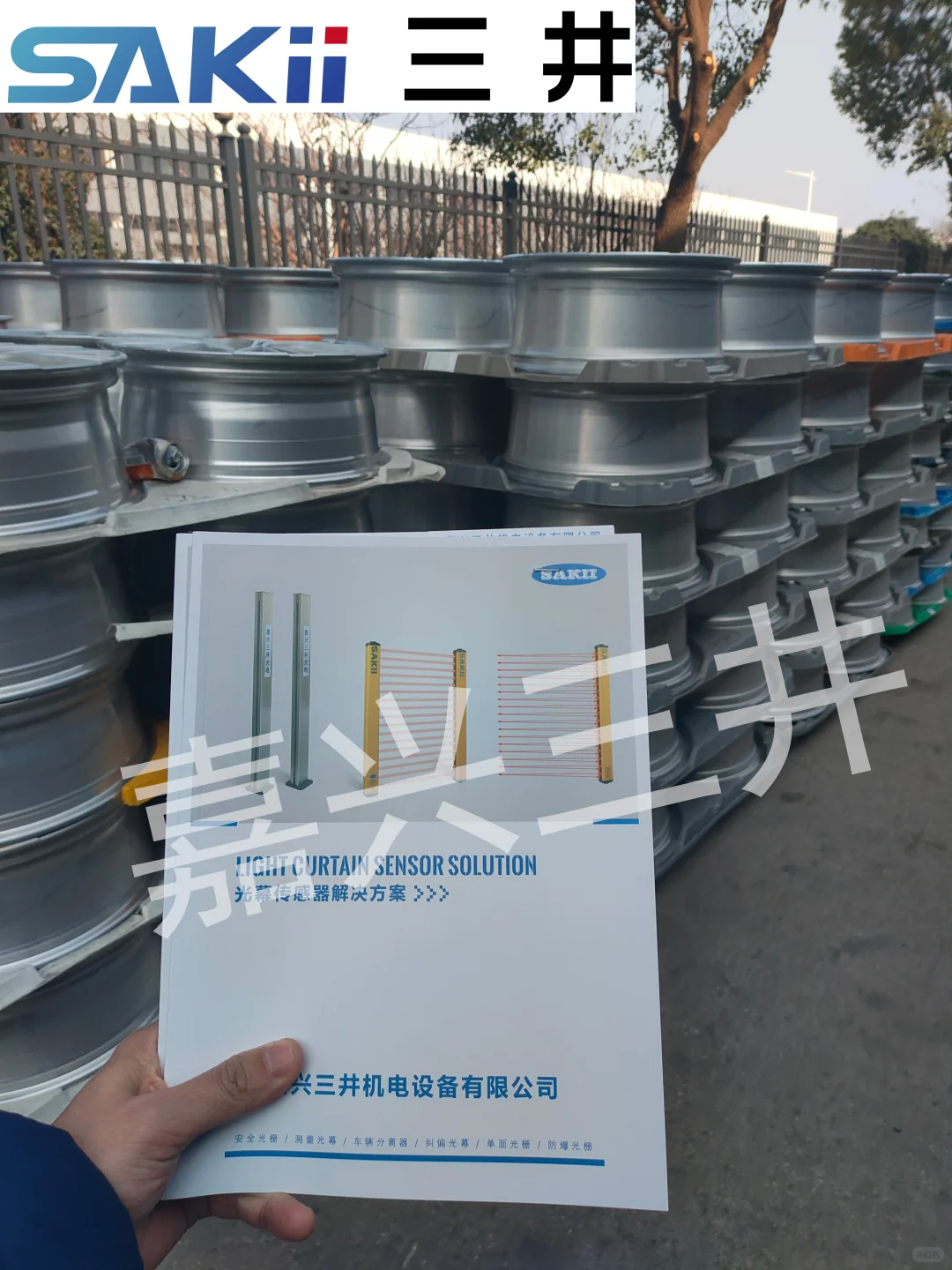 汽车轮毂测量光栅应用