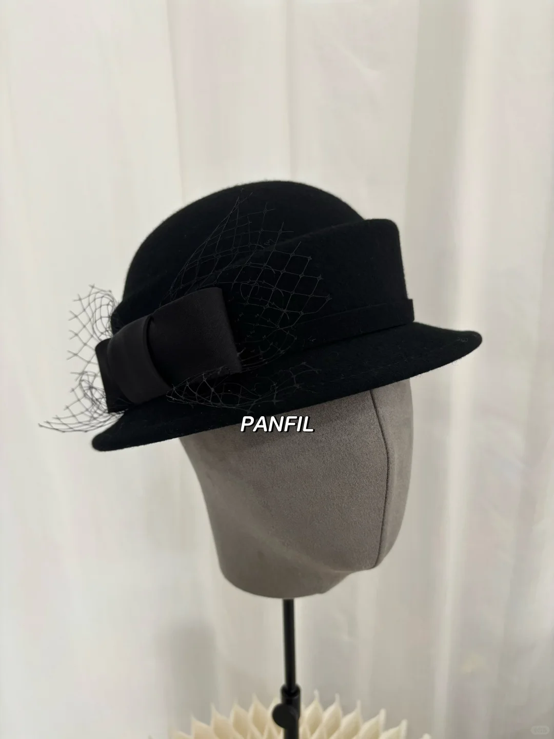 法式复古千金风礼帽，优雅气质！