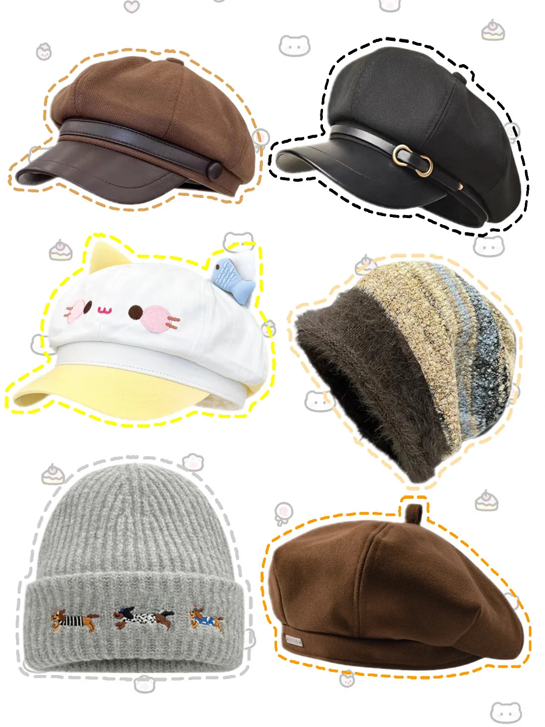 冬天帽子合集来啦?十几块质感好好～
