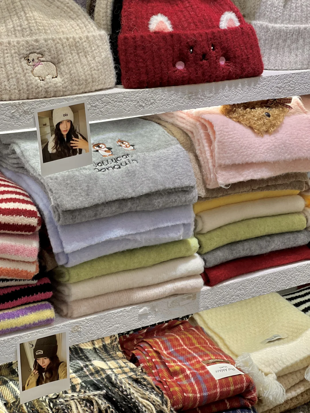 被义乌的围巾帽子上了一课，什么是韩系…