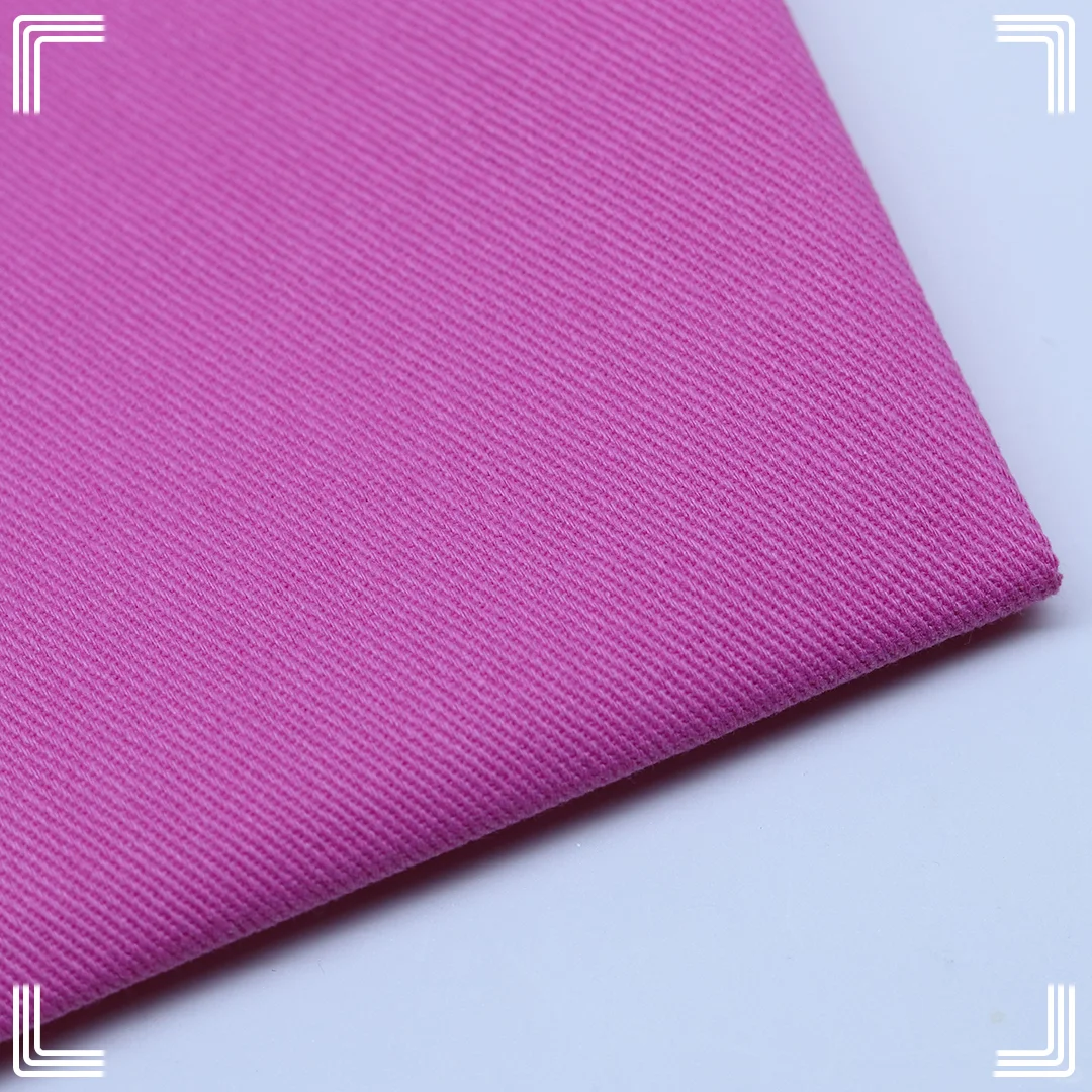 10856斜纹纱卡全棉梭织面料