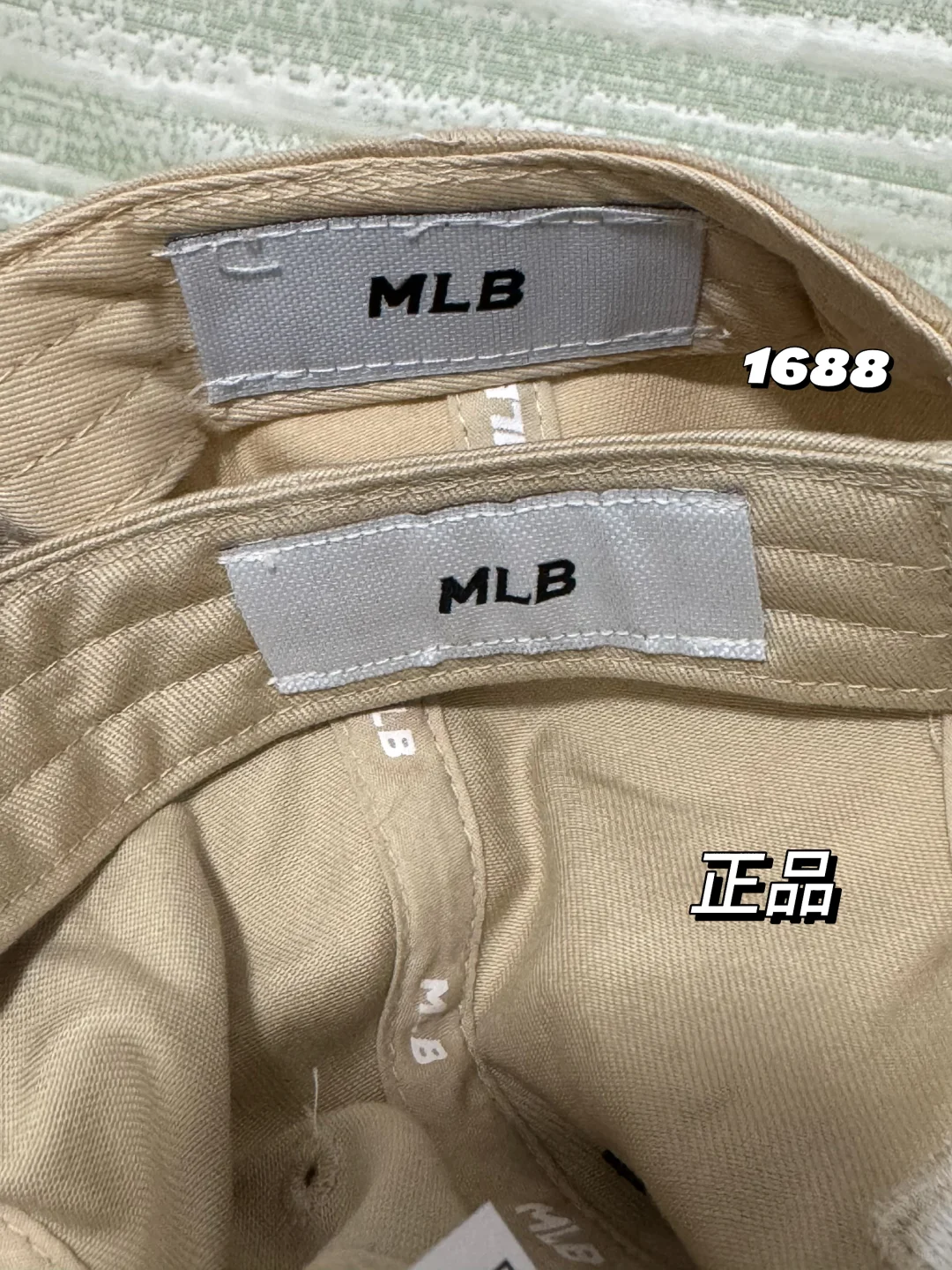 低至50?mlb帽子 平替?正品（实拍）附?