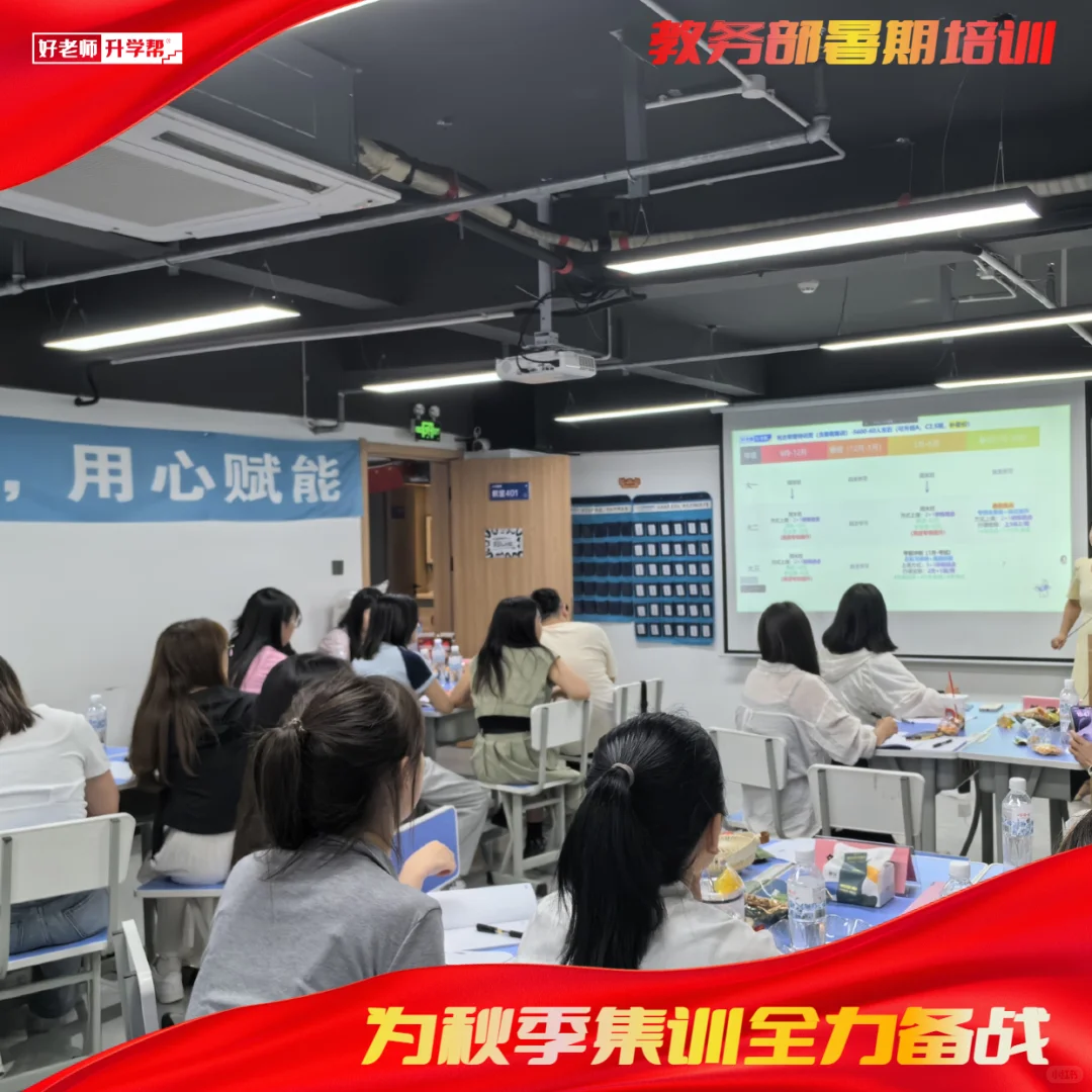 教务部培训纪实｜为秋季集训全力备战‼