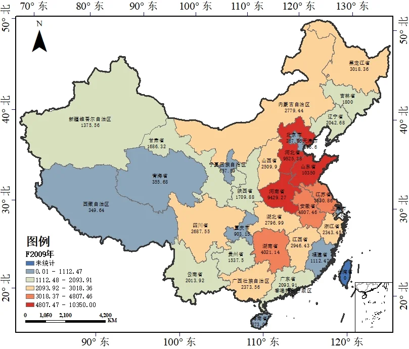 2008-2023年我国农业机械总动力数据分享