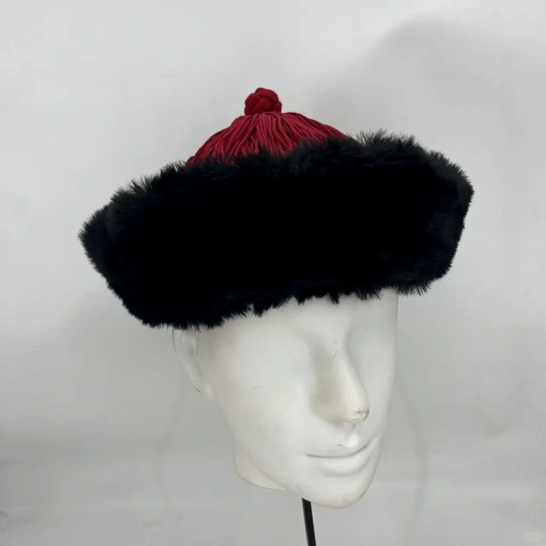 适合冬天戴的雍正暖帽