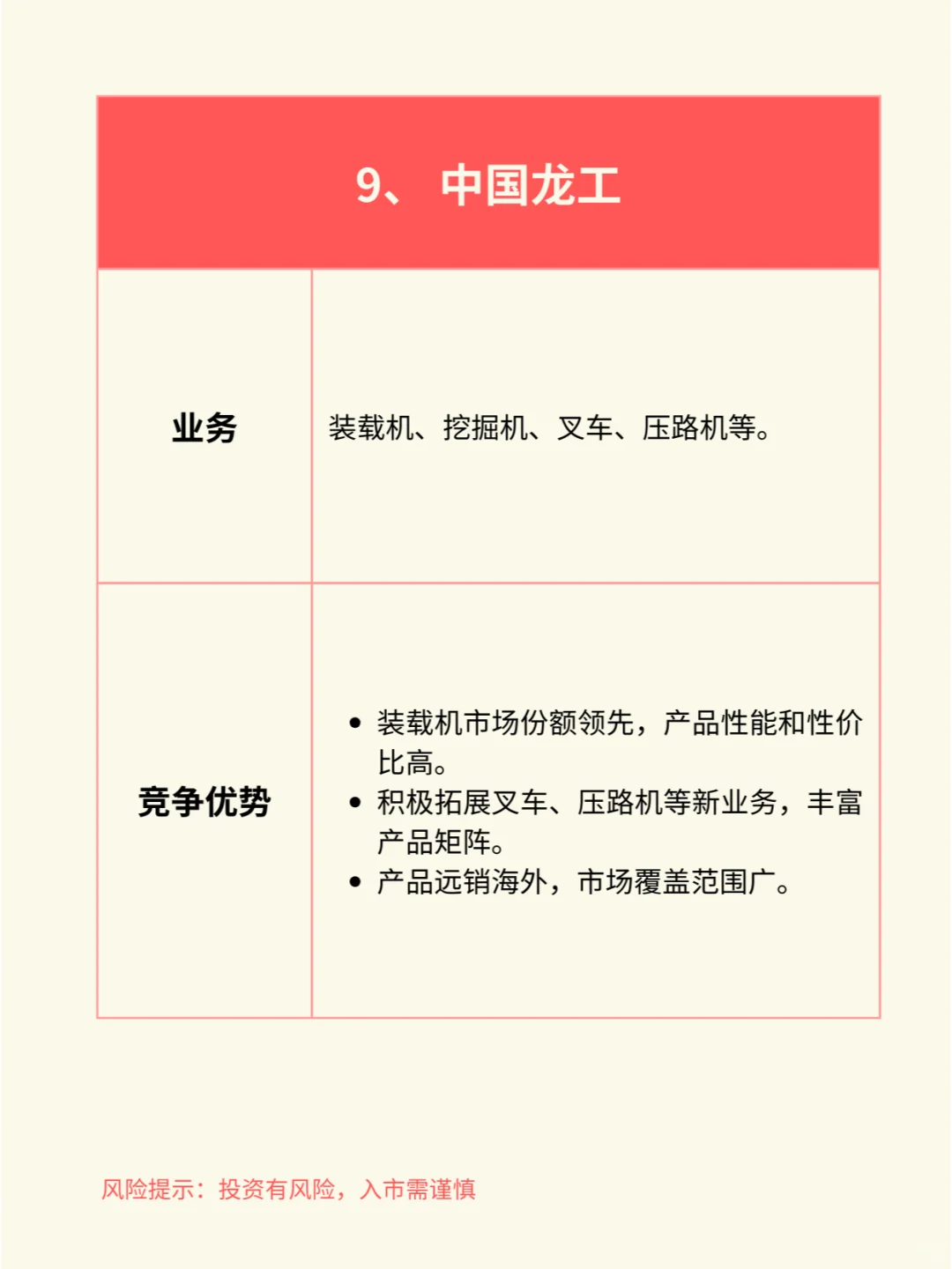 一天吃透一个行业赛道：工程机械
