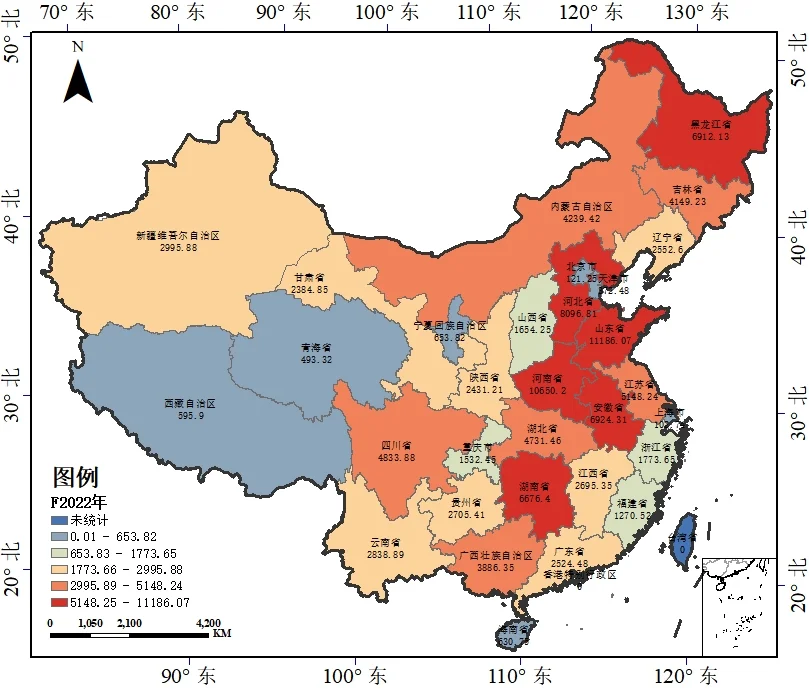 2008-2023年我国农业机械总动力数据分享