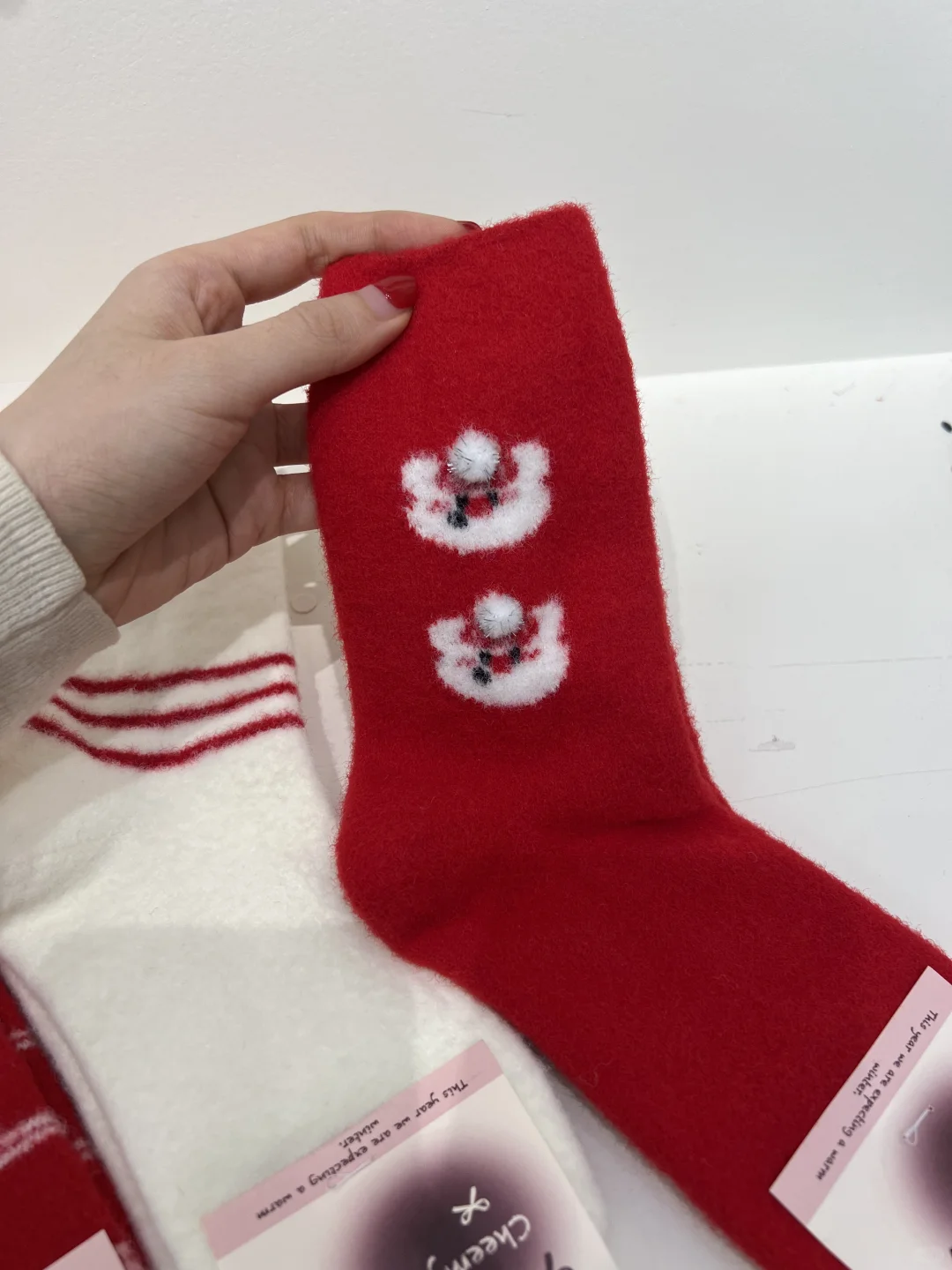 可可爱爱的圣诞袜｜提前过圣诞?