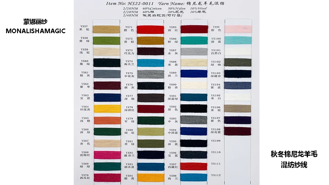 秋冬棉尼龙羊毛纱线12针、9针、7针大量