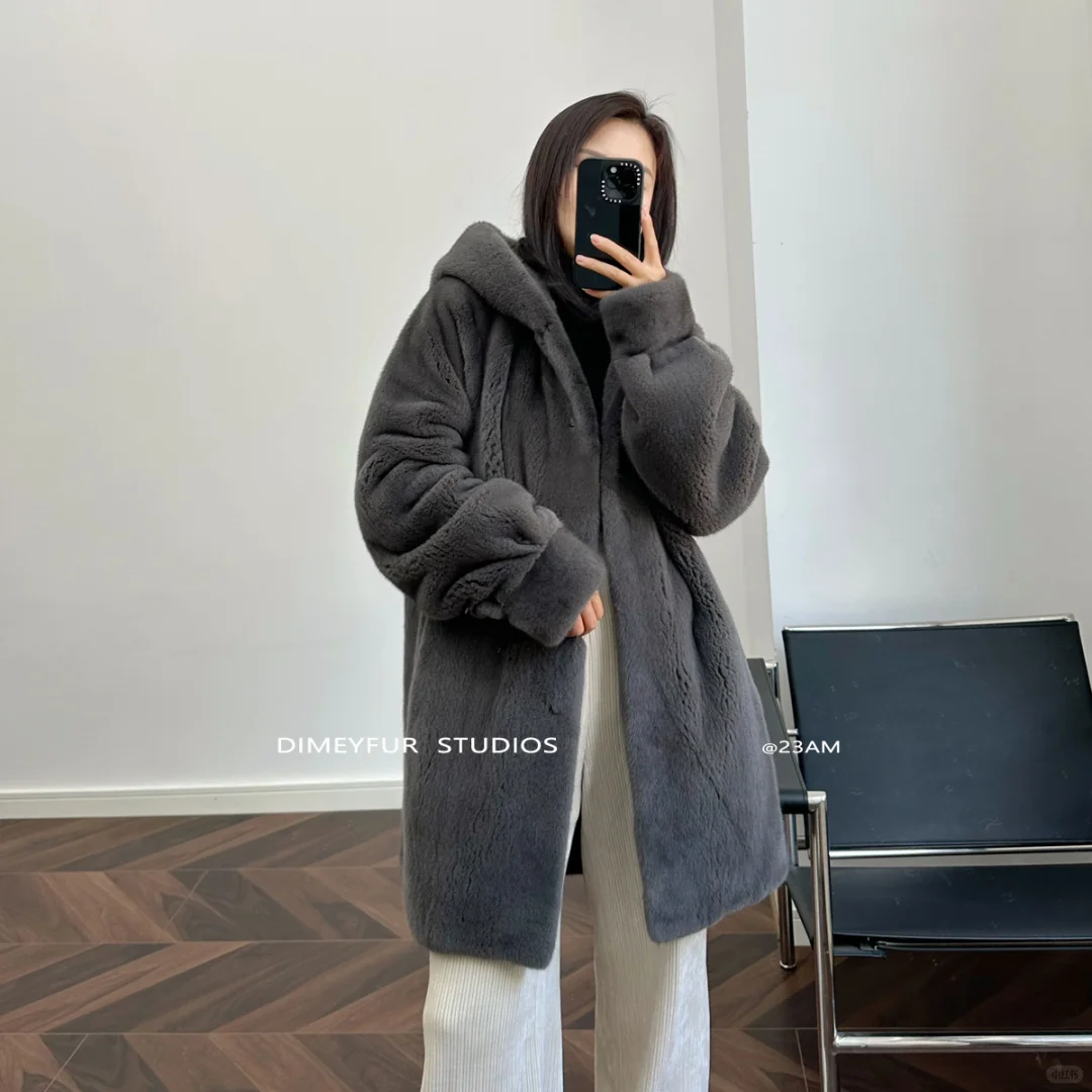 ?年轻款皮草，温柔又飒