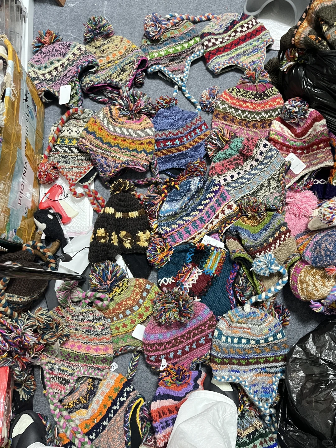 尼泊尔纯手工羊毛帽超低价批发