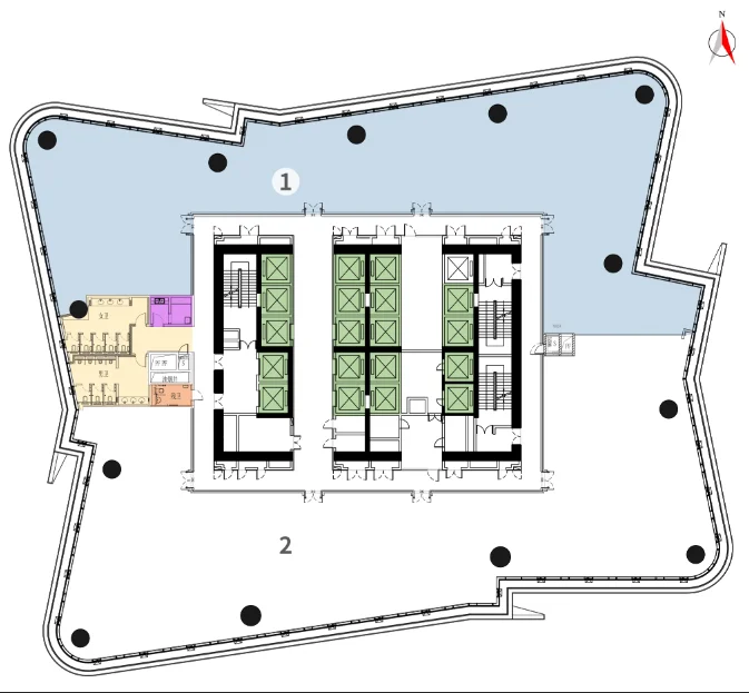 赫基大厦江景办公+名企邻里✨ 企业升级优选～