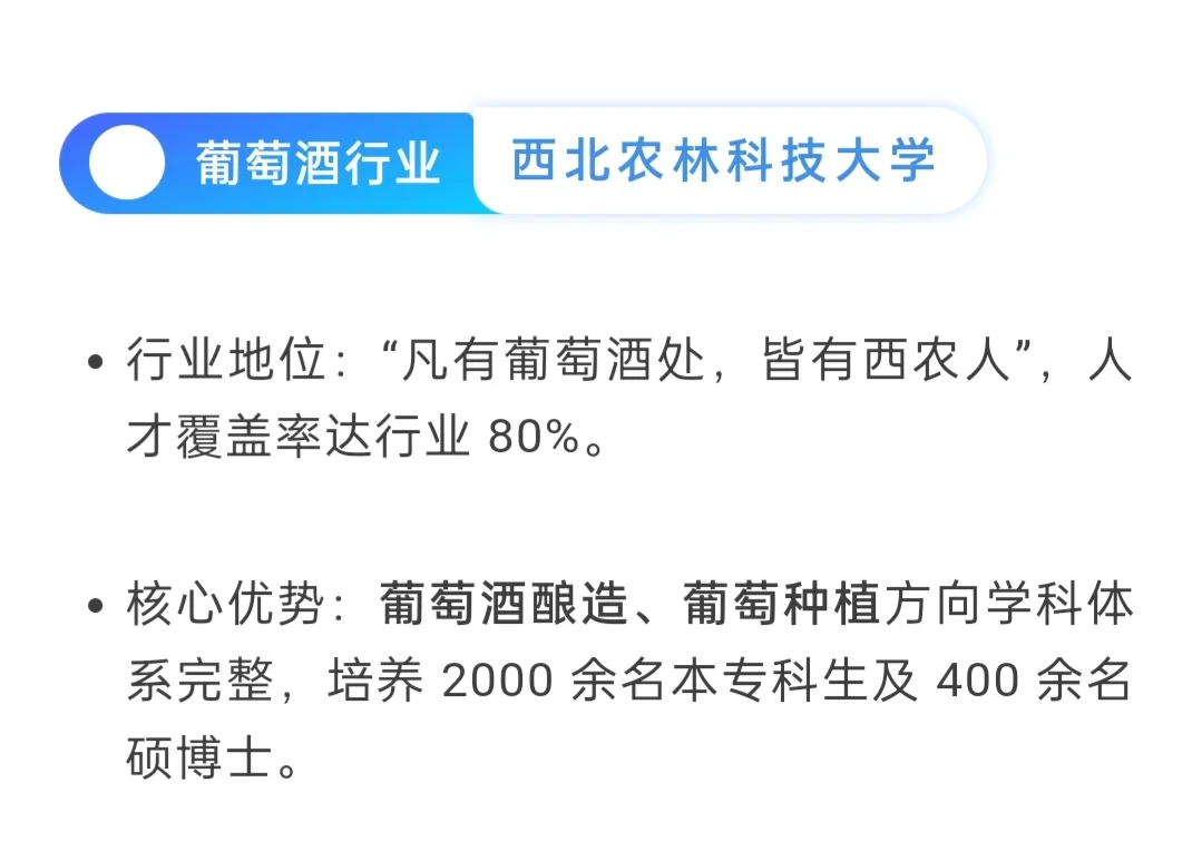 12所行业黄埔军校！特色院校就业超赞?