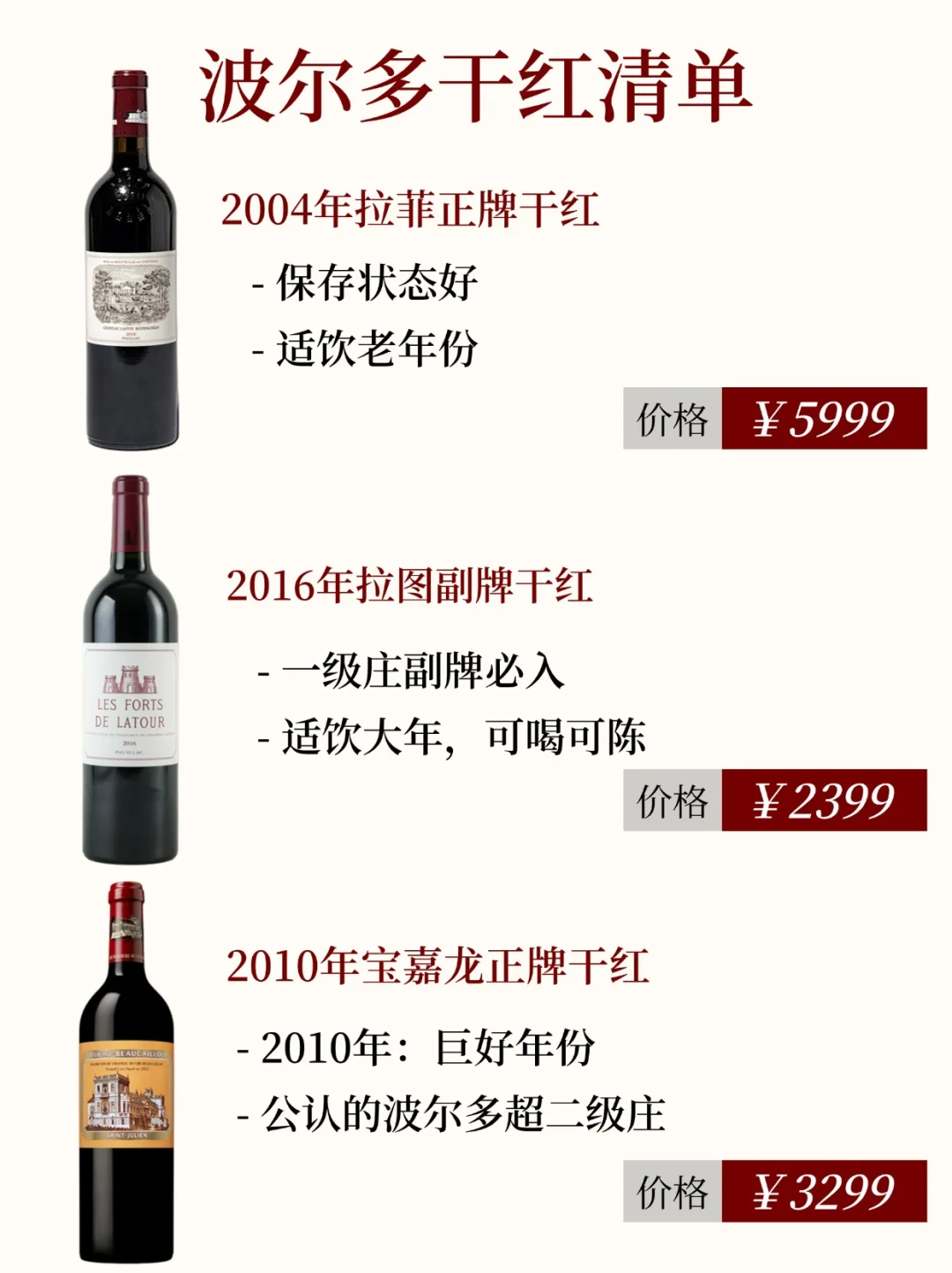 周游各产区之后，奉上可以收藏的好酒清单~