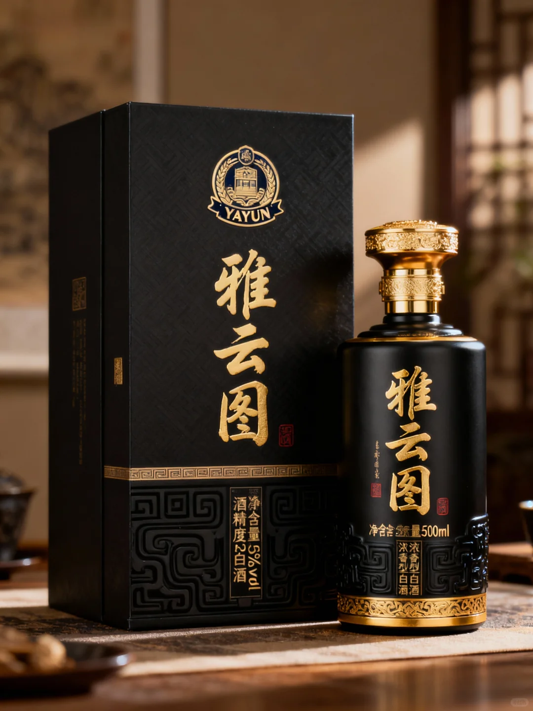 “雅云图 ” 酒瓶包装设计分享