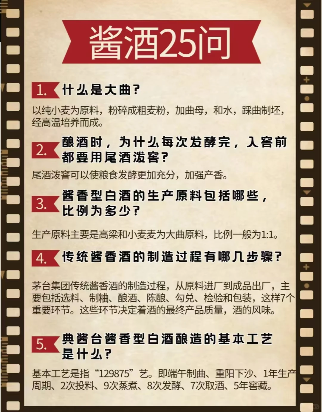 饮酒的那些小知识！白酒百科