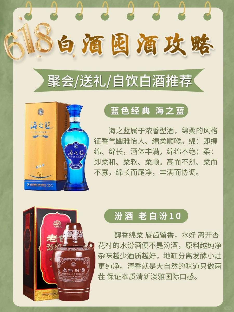 618白酒囤酒推荐！！！?