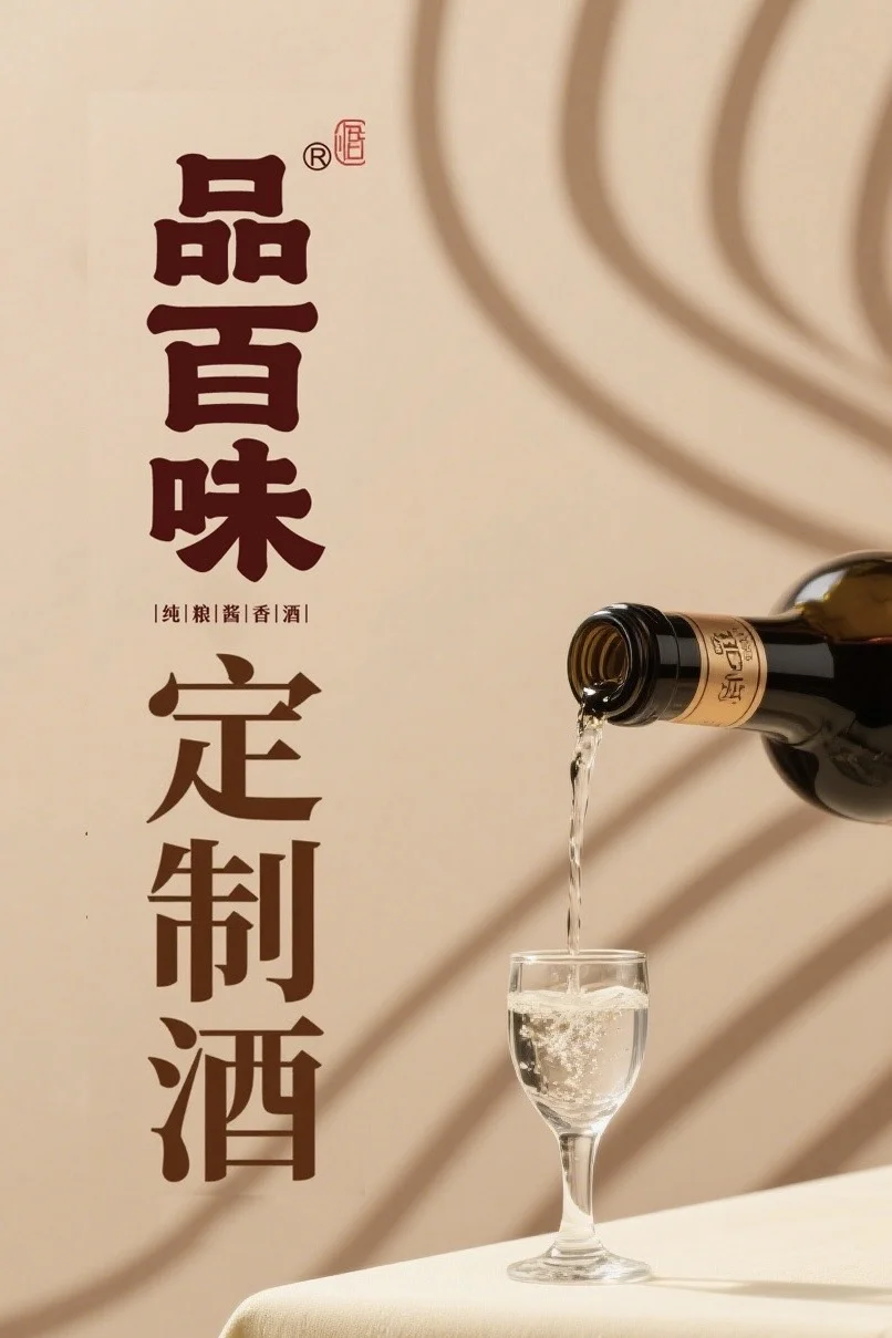 ?品百味企业定制酒｜纯粮酱香｜专属标识