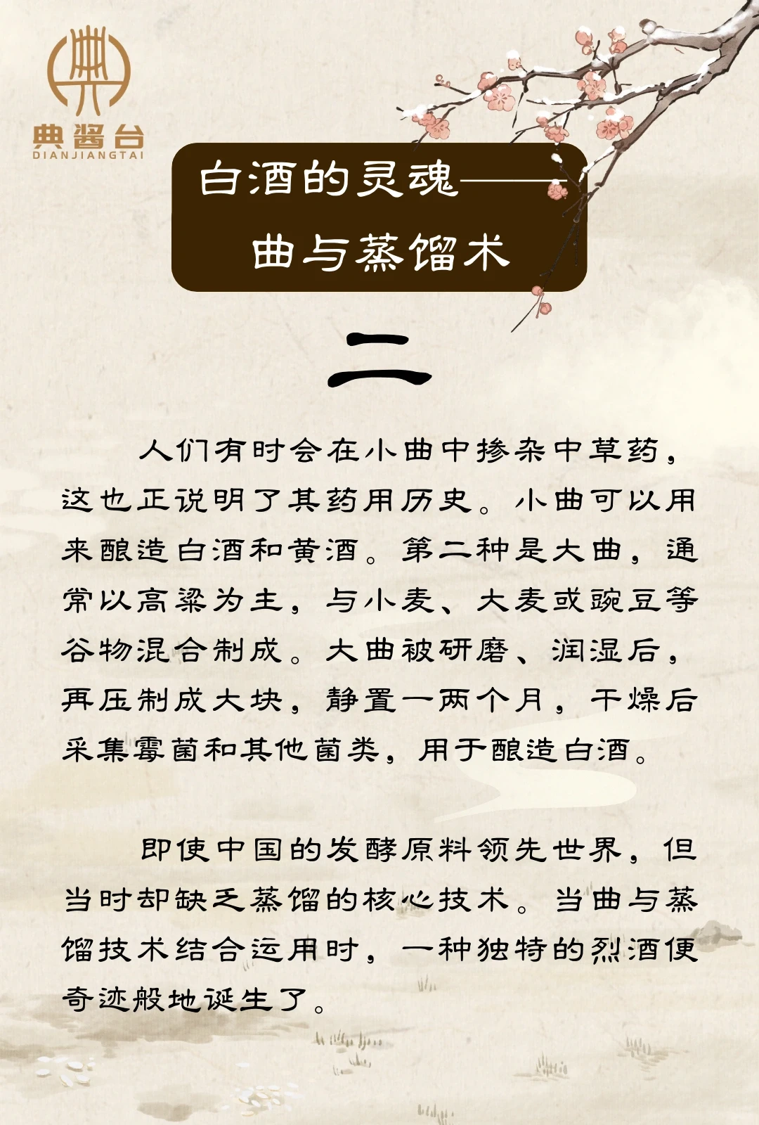 今日分享｜白酒的历史，你了解多少？第三章！