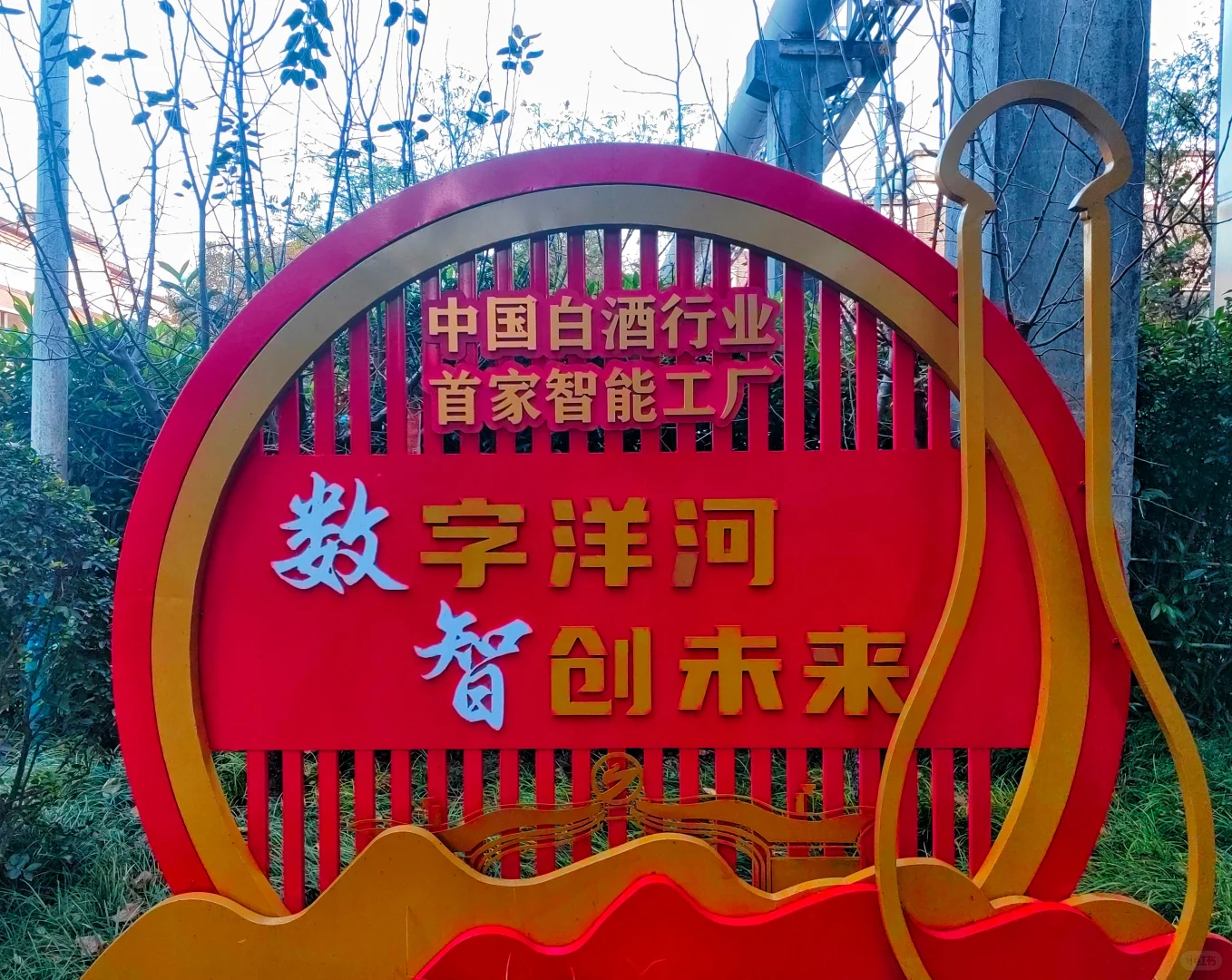 洋河酒厂，又是和导师出来见世面的一天