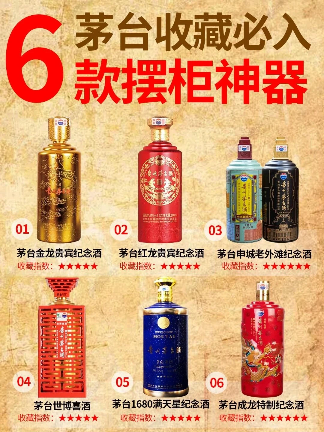 摆柜肯定是稀缺茅台