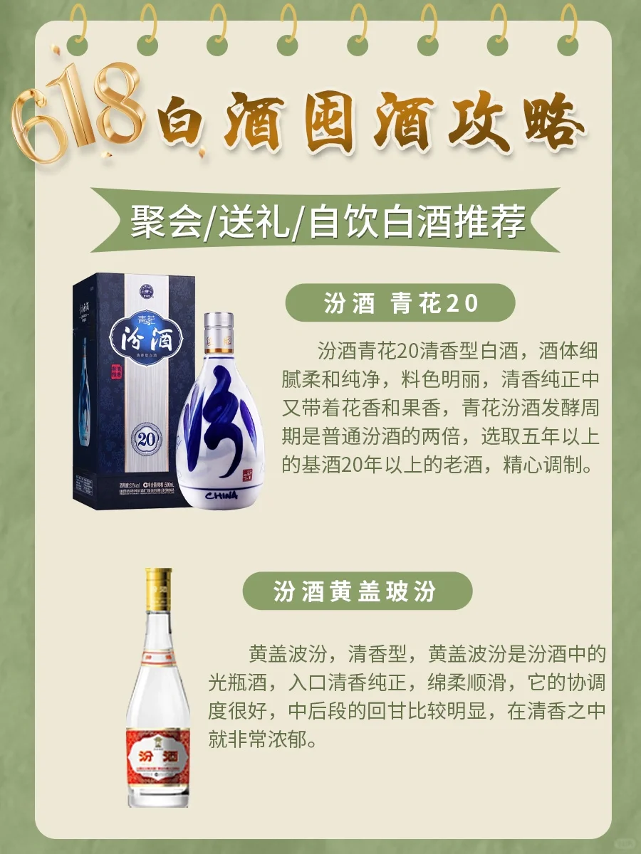 618白酒囤酒推荐！！！?