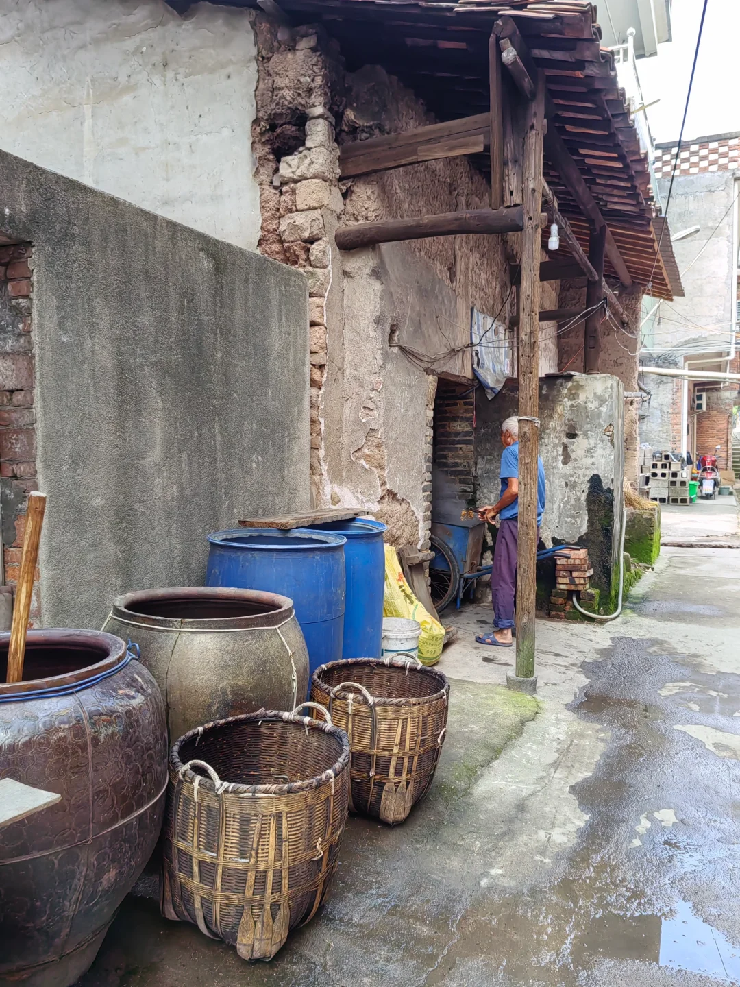 第一次全过程记录家乡的天然手工酿造高粱酒