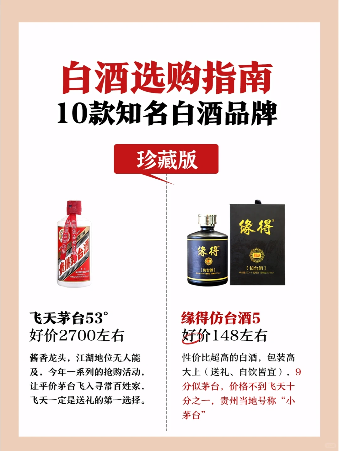 白酒购买推荐㊙️好喝的白酒推荐搜藏?