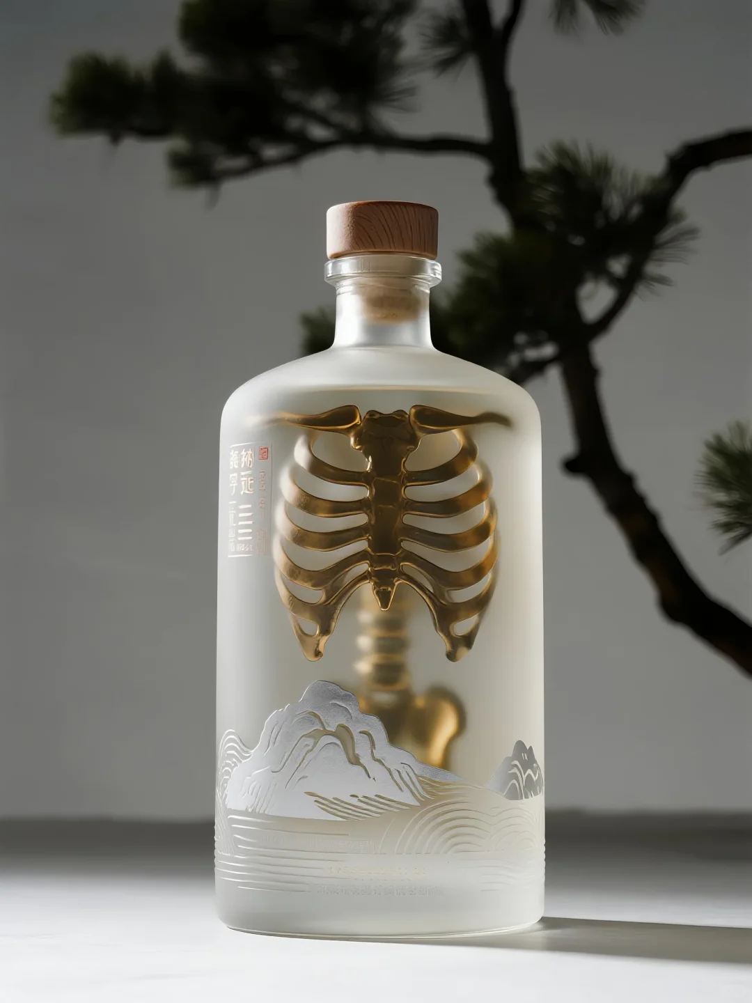 器以载道 瓶纳乾坤「山水骨骼」