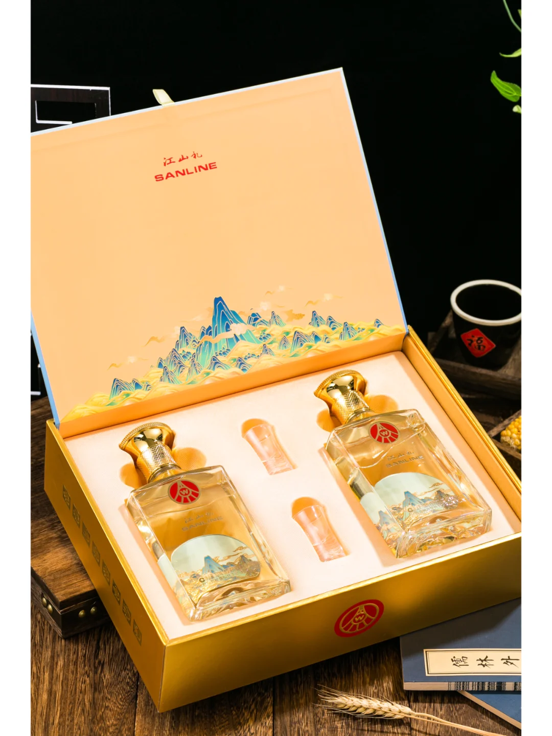 超精致白酒礼盒???高段位送礼技巧