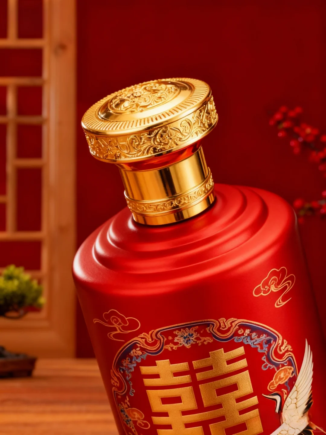 “囍宴红韵” 白酒包装设计分享