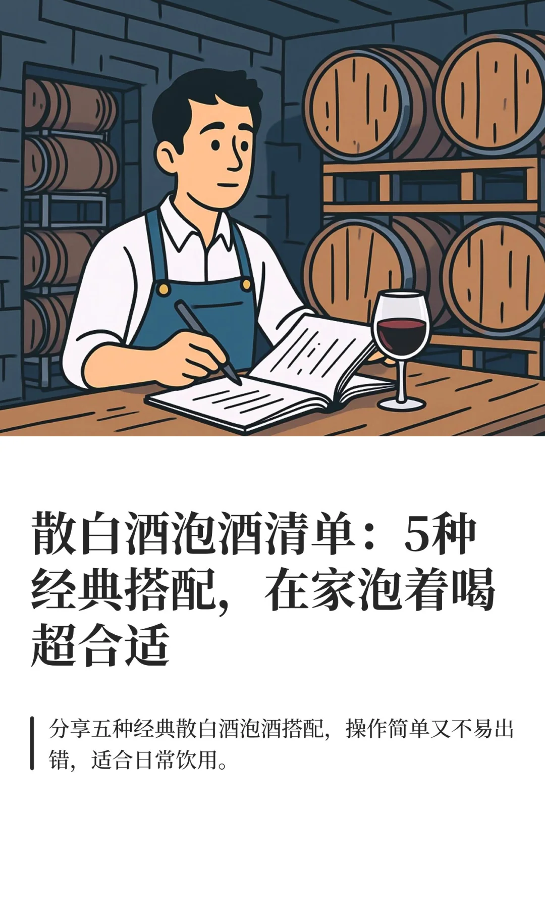 散白酒泡酒清单：5种经典搭配，在家泡着喝