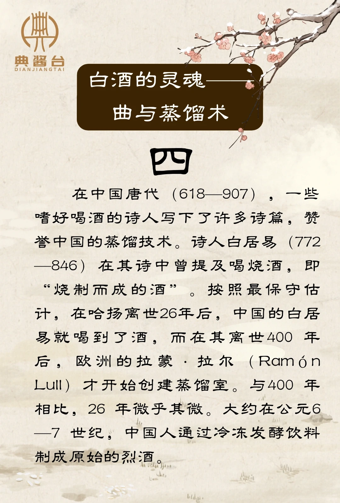 今日分享｜白酒的历史，你了解多少？第三章！